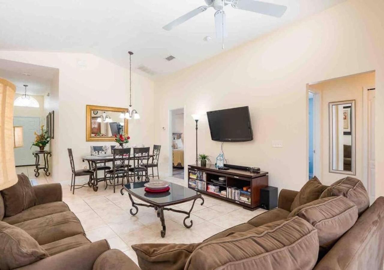 5 Bedroom, 7 Bed , 3 Bathroom Midterm Rental Home With Pool And Game Room, Near Disney Davenport Eksteriør billede